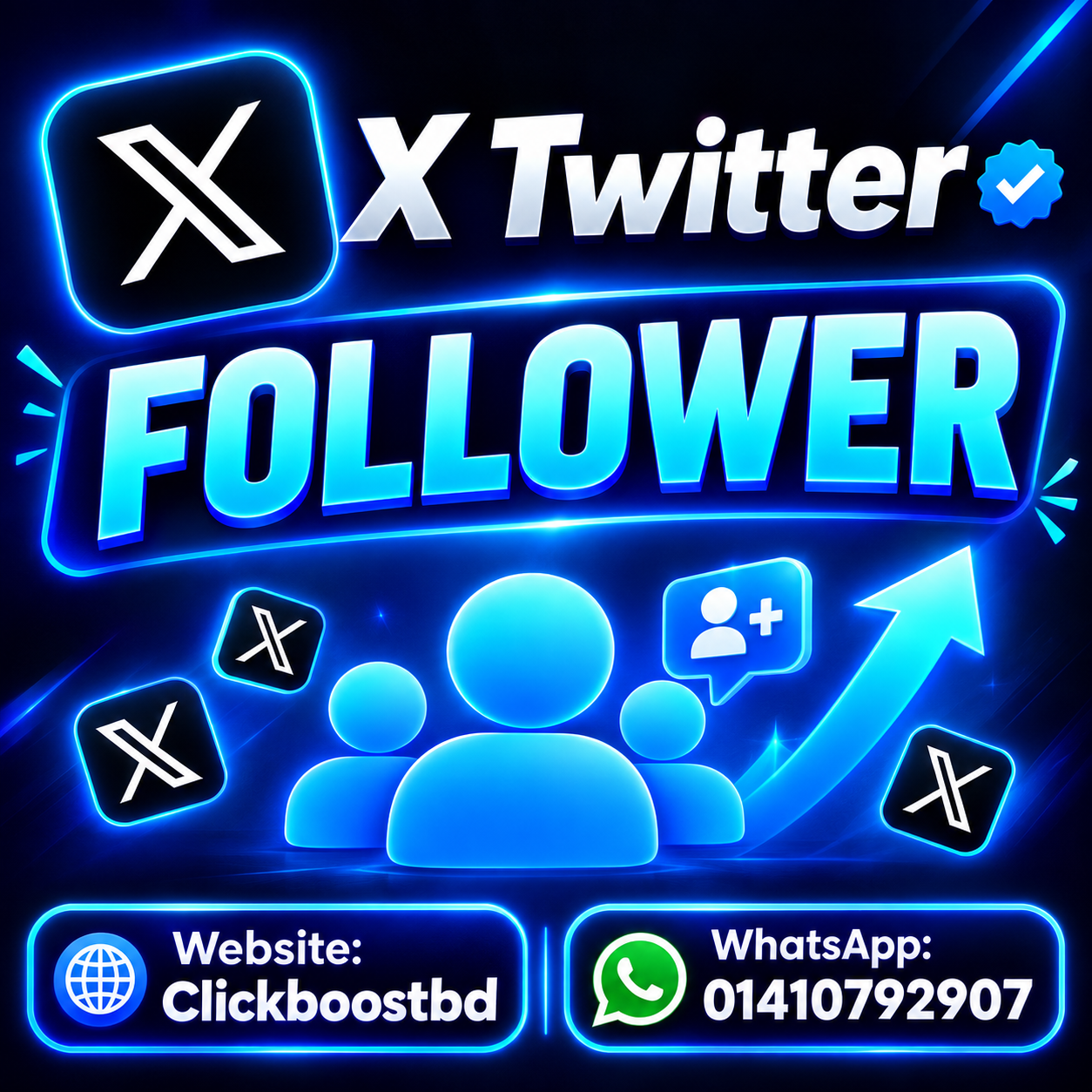 X Twitter Follower