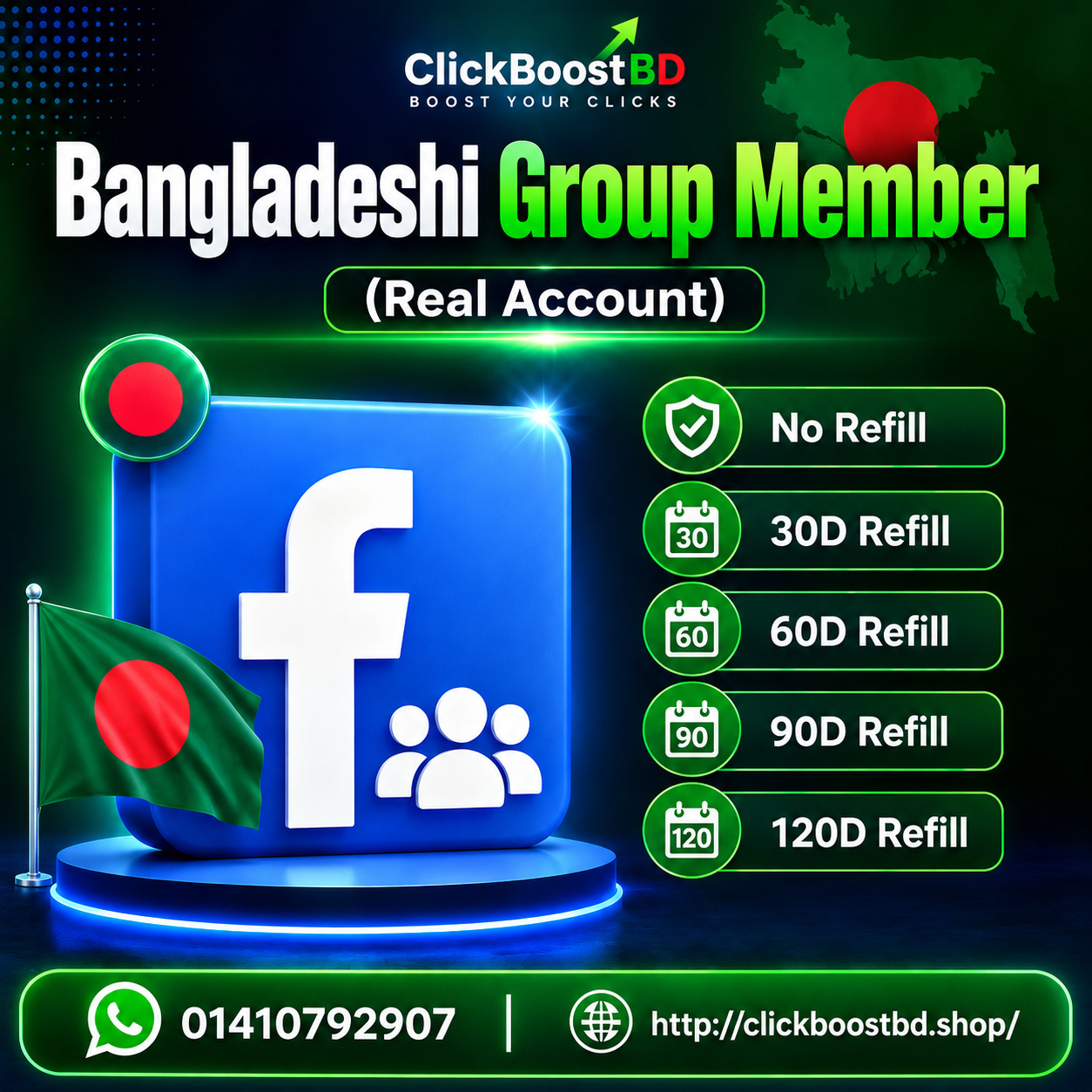 Facebook Bangladeshi Group Member