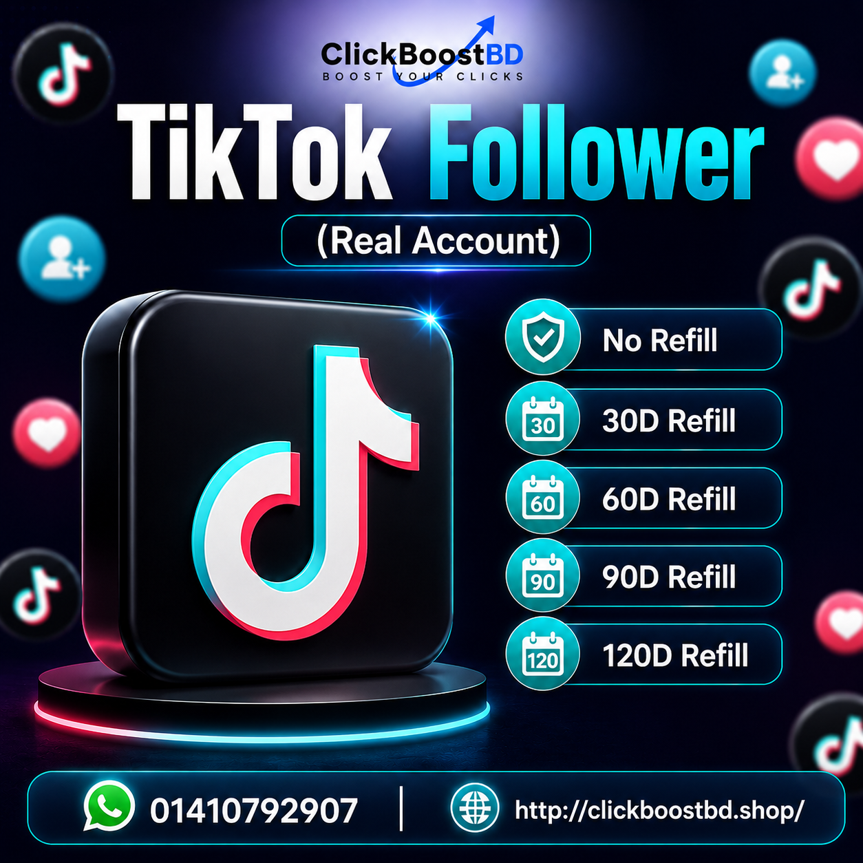 Tiktok Follower Recommended