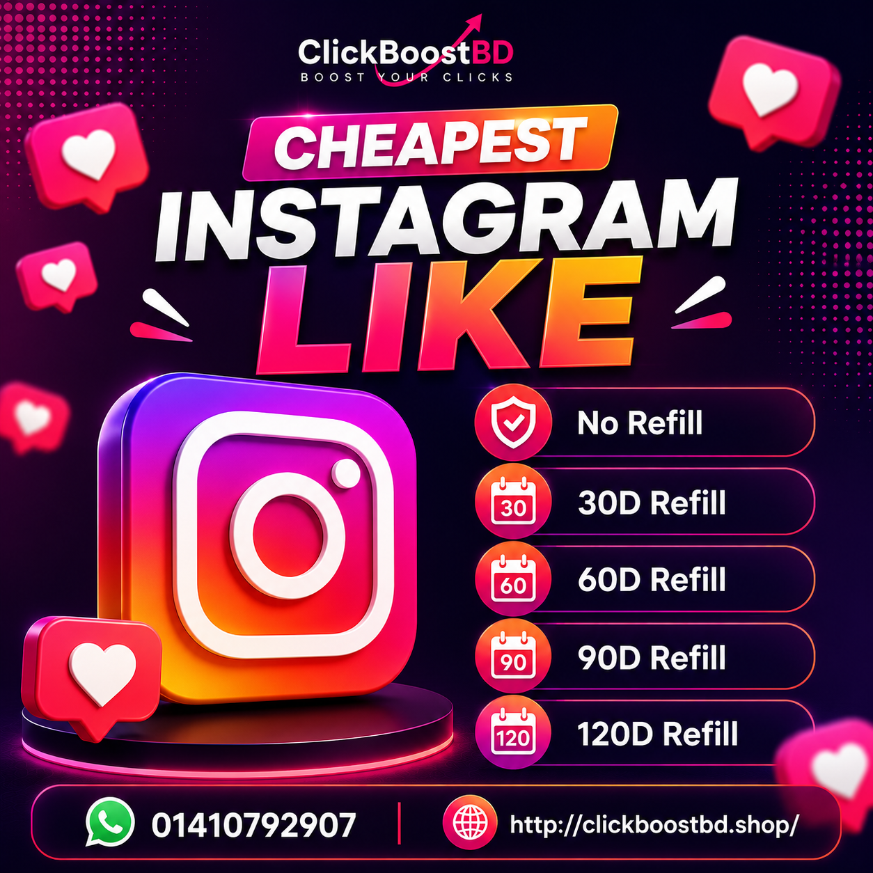 Instragram Likes