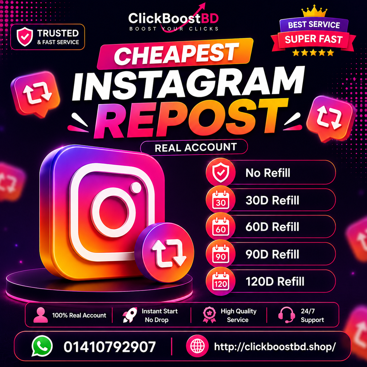 Instragram Repost